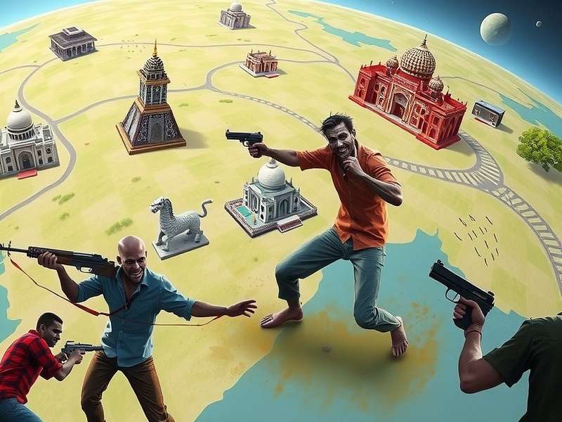 Vadodara Zombie Battle Royale character customization options